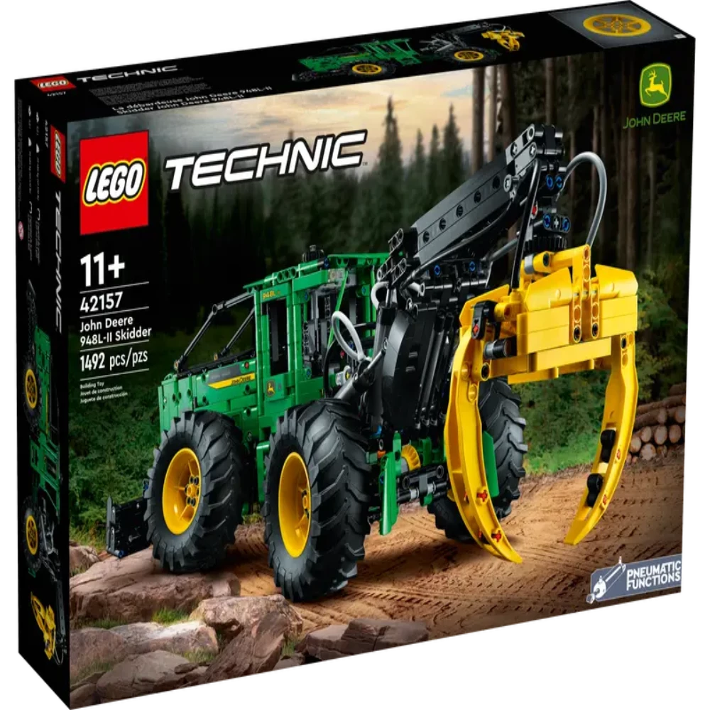 Lego 42157 Technic John Deere 948L-II Skidder - 1492 Pieces