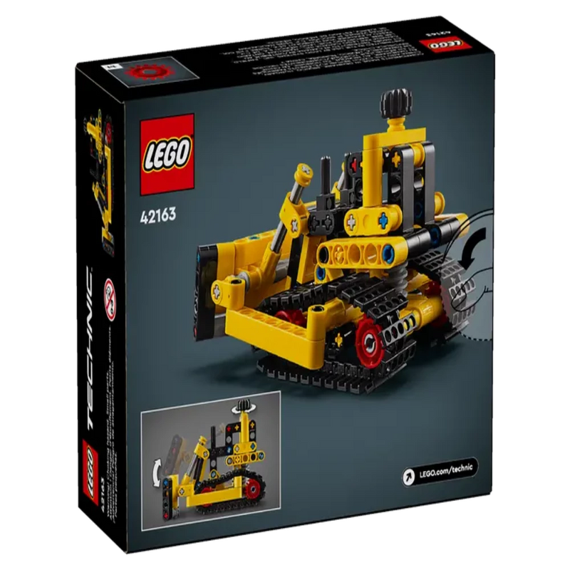 Lego 42163 Technic Heavy Duty Bulldozer - 195 Pieces