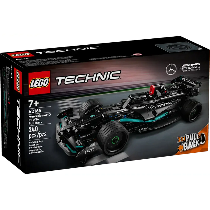 Lego 42165 Technic Mercedes-AMG F1 W14 E Performance Pull-Back (240 Pieces)