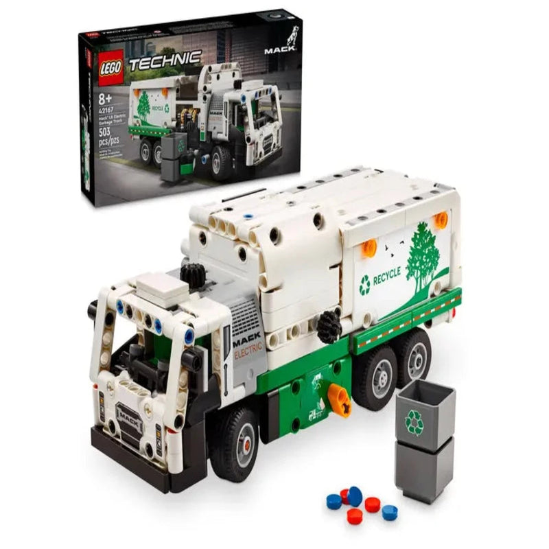 Lego 42167 Technic Mack LR Electric Garbage Truck - 503 Pieces
