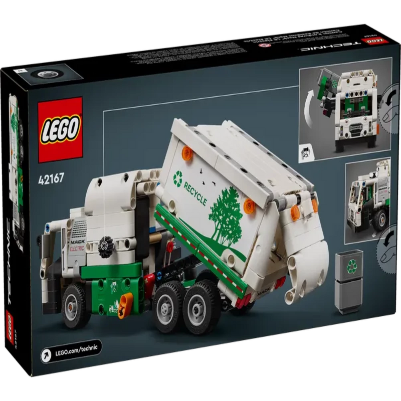 Lego 42167 Technic Mack LR Electric Garbage Truck - 503 Pieces
