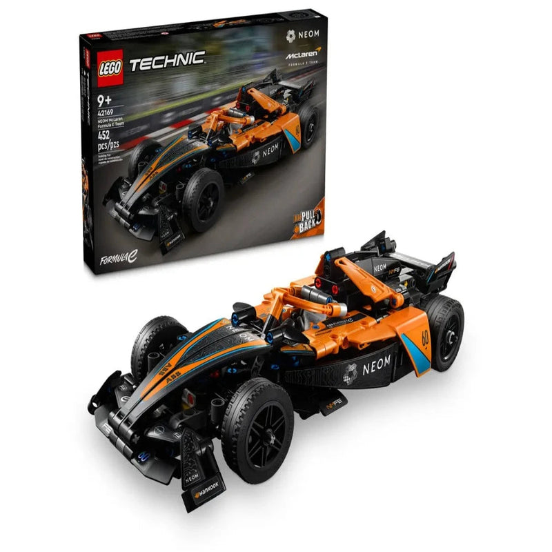Lego 42169 Technic Neom McLaren Formula E Race Car (452 Pieces)