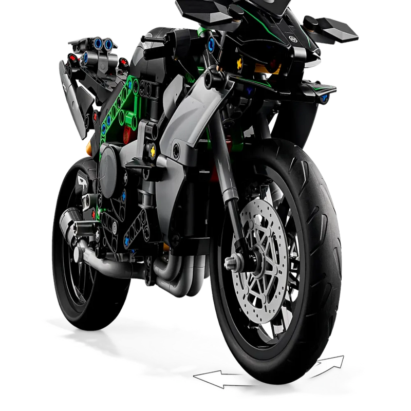 Lego 42170 Technic Kawasaki Ninja H2R Motorcycle (643 Pieces)