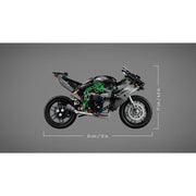 Lego 42170 Technic Kawasaki Ninja H2R Motorcycle (643 Pieces)