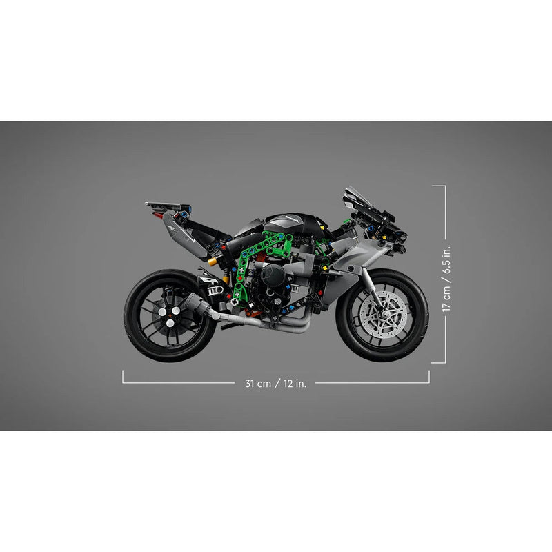Lego 42170 Technic Kawasaki Ninja H2R Motorcycle (643 Pieces)