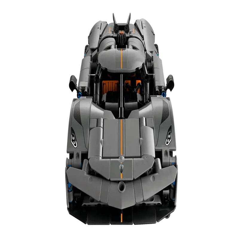 Lego 42173 Technic Koenigsegg Jesko Absolut Grey Hypercar (801 Pieces)
