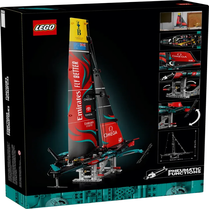 Lego 42174 Technic Emirates Team New Zealand AC75 Yacht (962 Pieces)-Construction-LEGO-Toycra