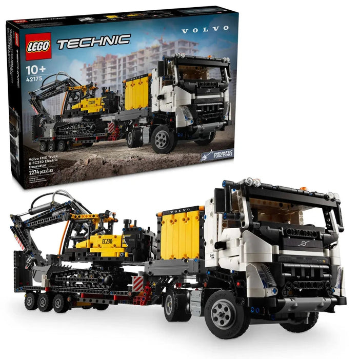 Lego 42175 Technic Volvo FMX Truck & EC230 Electric Excavator (2274 Pieces)-Construction-LEGO-Toycra