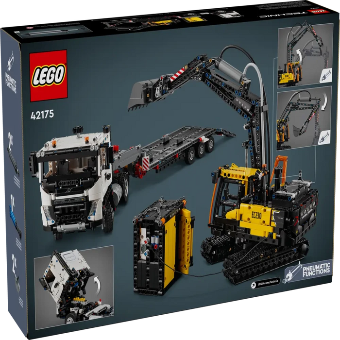 Lego 42175 Technic Volvo FMX Truck & EC230 Electric Excavator (2274 Pieces)-Construction-LEGO-Toycra