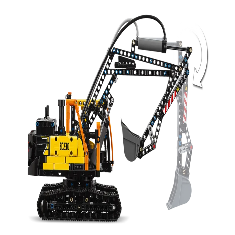 Lego 42175 Technic Volvo FMX Truck & EC230 Electric Excavator (2274 Pieces)