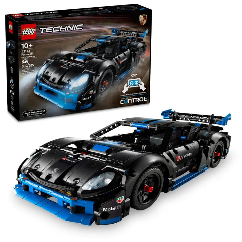 Lego 42176 Technic Porsche GT4 e-Performance Race Car (834 Pieces)