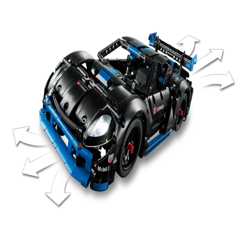 Lego 42176 Technic Porsche GT4 e-Performance Race Car (834 Pieces)