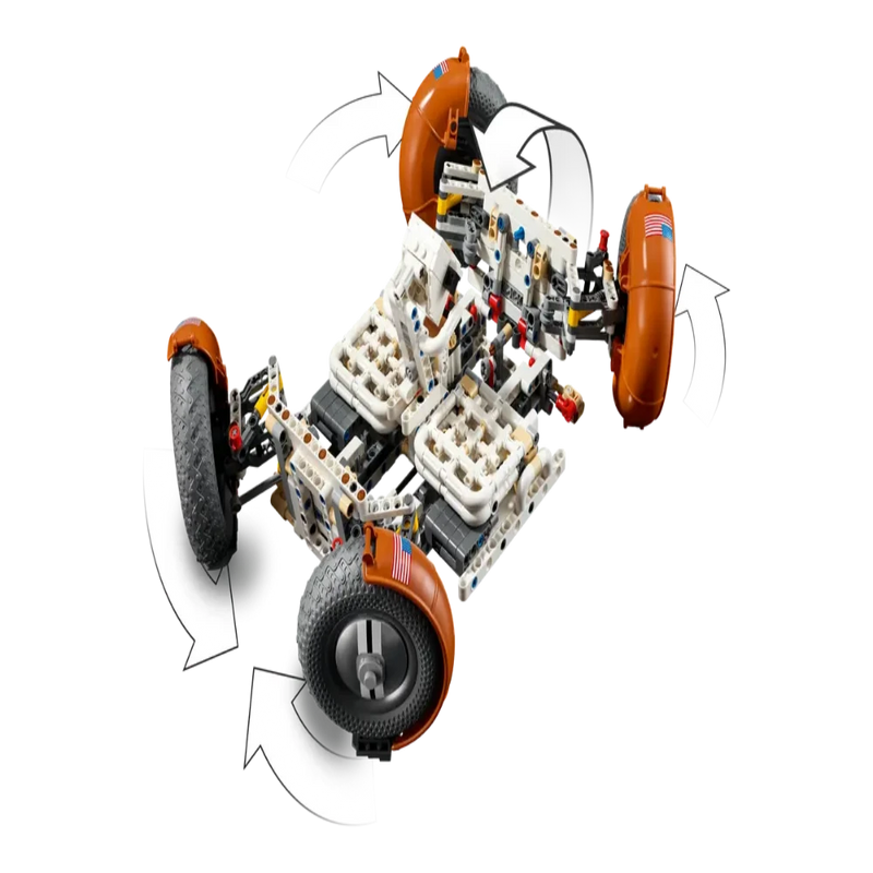 Lego 42182 Technic NASA Apollo Lunar Roving Vehicle - LRV (1913 Pieces)