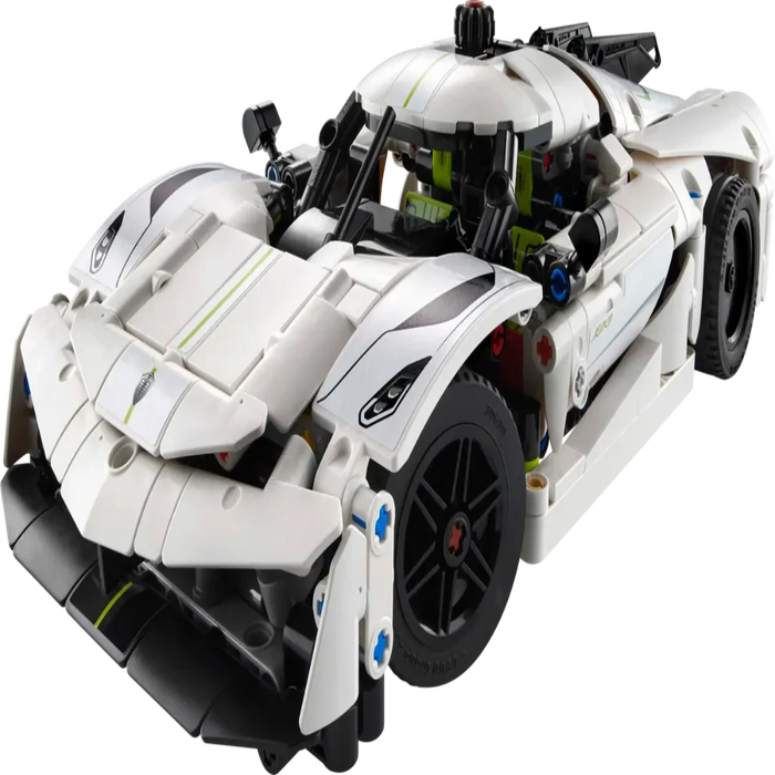 Lego 42184 Technic Koenigsegg Jesko Absolut White Hypercar (801 Pieces)-Construction-LEGO-Toycra