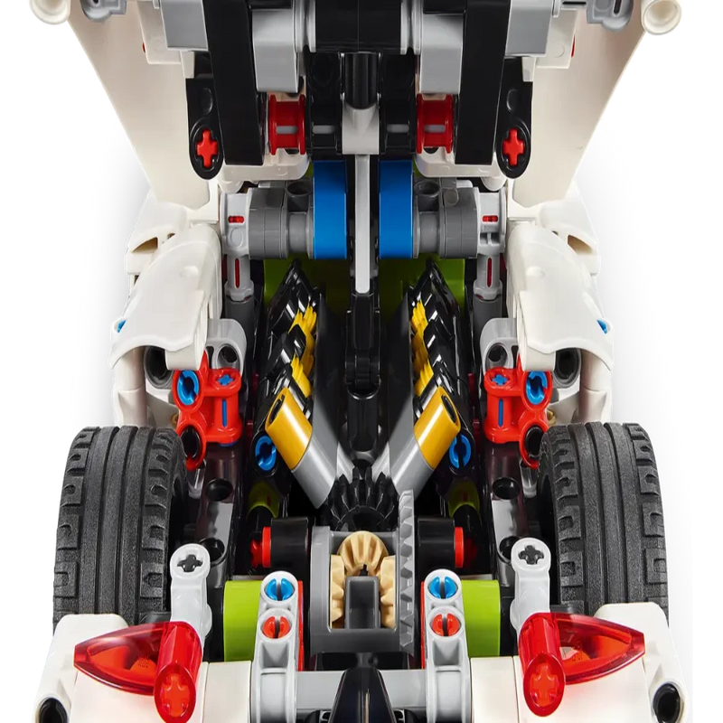 Lego 42184 Technic Koenigsegg Jesko Absolut White Hypercar (801 Pieces)-Construction-LEGO-Toycra