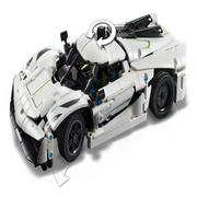 Lego 42184 Technic Koenigsegg Jesko Absolut White Hypercar (801 Pieces)-Construction-LEGO-Toycra