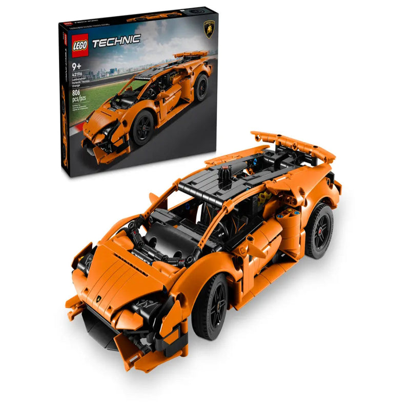 Lego 42196 Technic Lamborghini Huracán Tecnica Orange (806 Pieces)