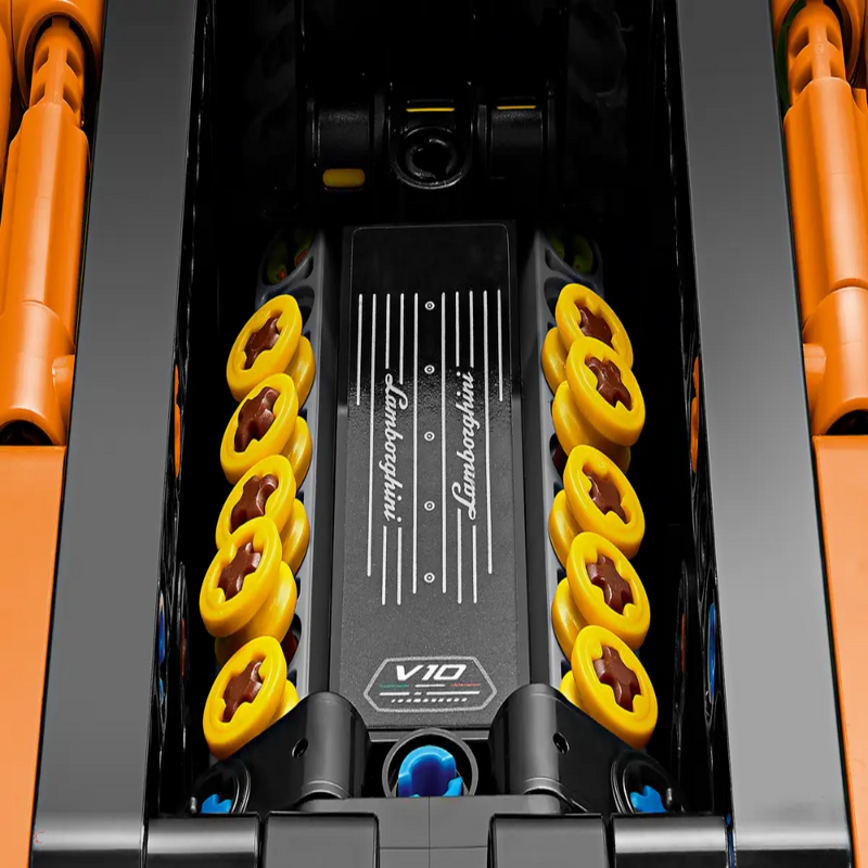 Lego 42196 Technic Lamborghini Huracán Tecnica Orange (806 Pieces)