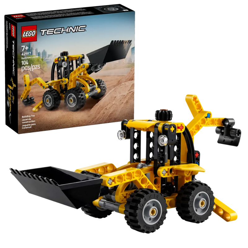 Lego 42197 Technic Backhoe Loader (104 Pieces)
