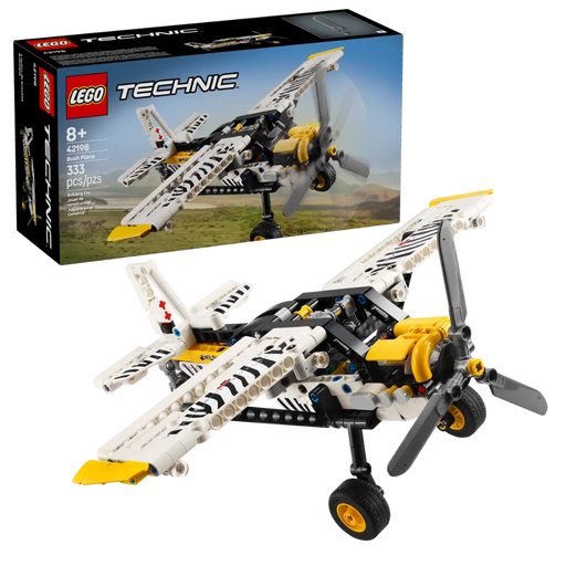 Lego 42198 Technic Bush Plane (333 Pieces)-Construction-LEGO-Toycra