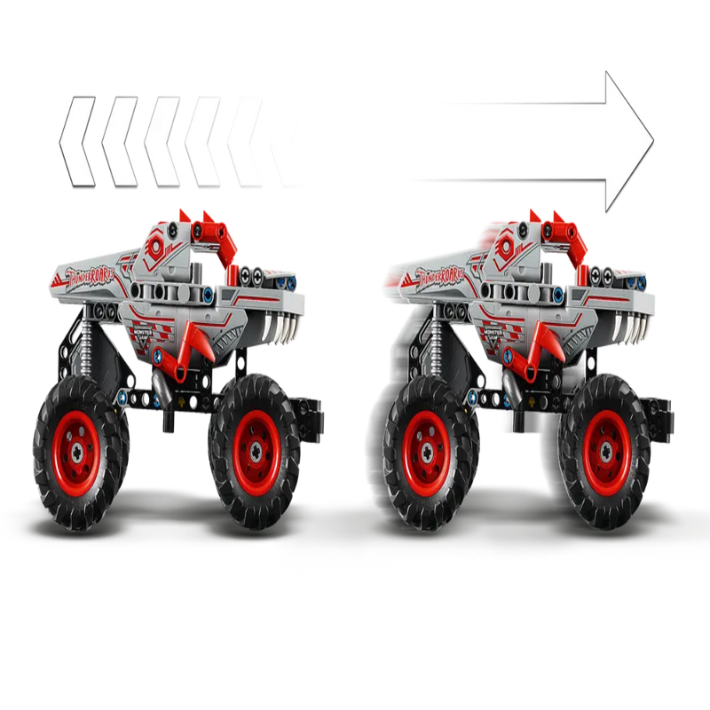Lego 42200 Technic Monster Jam ThunderROARus Pull-Back (232 Pieces)