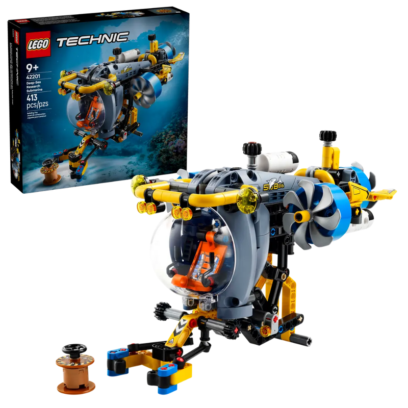 Lego 42201 Technic Deep-Sea Research Submarine (413 Pieces)