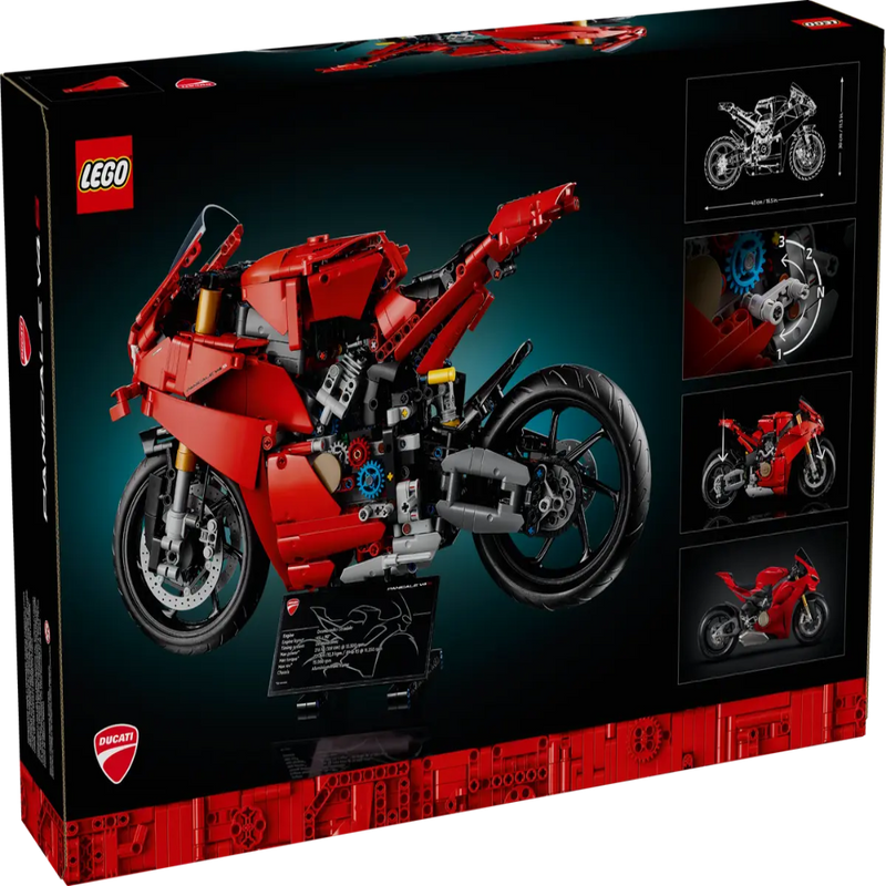 Lego 42202 Technic Ducati Panigale V4 S Motorcycle (1603 Pieces)