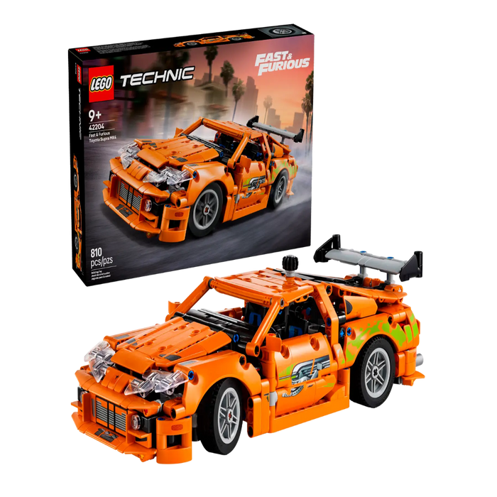 Lego 42204 Technic Fast and Furious Toyota Supra MK4 (810 Pieces)-Construction-LEGO-Toycra