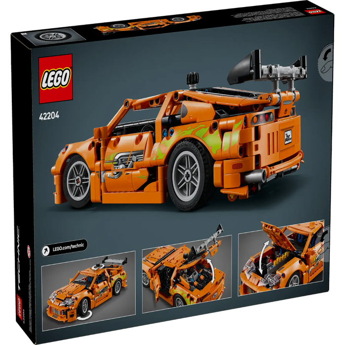 Lego 42204 Technic Fast and Furious Toyota Supra MK4 (810 Pieces)-Construction-LEGO-Toycra