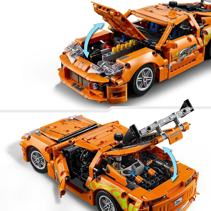 Lego 42204 Technic Fast and Furious Toyota Supra MK4 (810 Pieces)-Construction-LEGO-Toycra