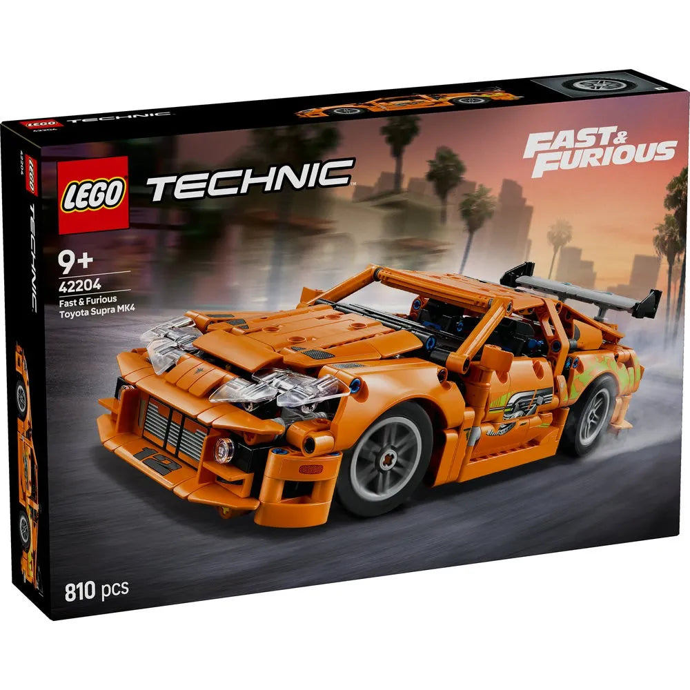 Lego 42204 Technic Fast and Furious Toyota Supra MK4 (810 Pieces)