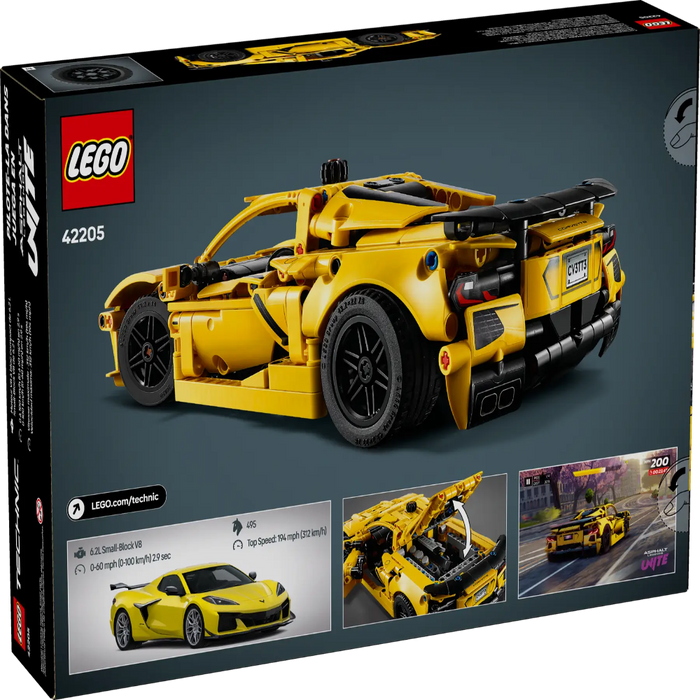 Lego 42205 Technic Chevrolet Corvette Stingray (732 Pieces)-Construction-LEGO-Toycra