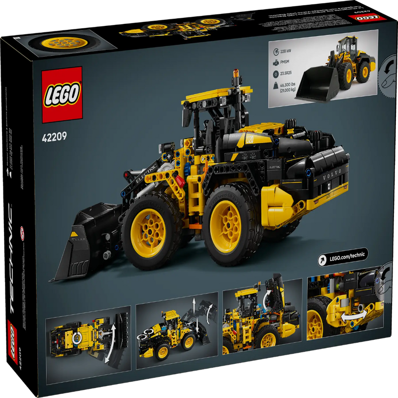Lego 42209 Technic Volvo L120 Electric Wheel Loader (973 Pieces)-Construction-LEGO-Toycra