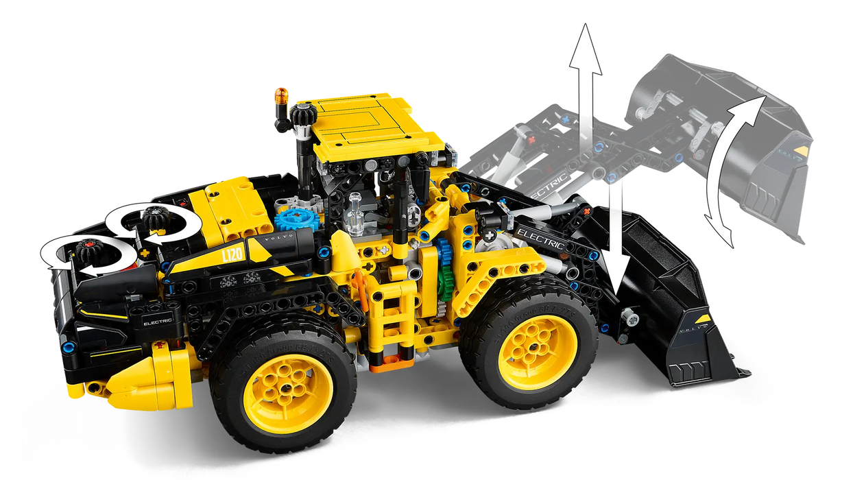 Lego 42209 Technic Volvo L120 Electric Wheel Loader (973 Pieces)-Construction-LEGO-Toycra