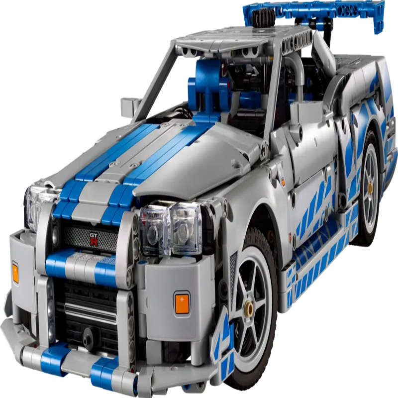 Lego 42210 Technic 2 Fast 2 Furious Nissan Skyline GT-R (R34) Car ( 1410 Pieces)