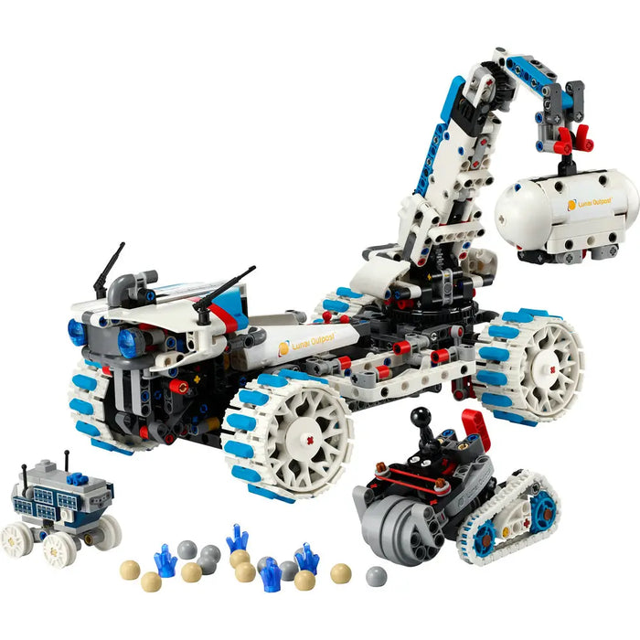 Lego 42211 Technic Lunar Outpost Moon Rover Space Vehicle (1082 Pieces)-Construction-LEGO-Toycra