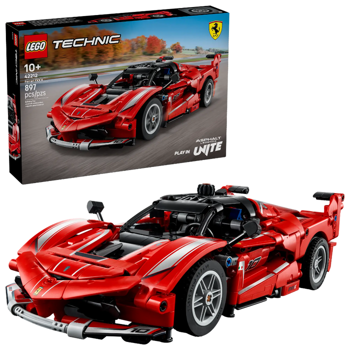 Lego 42212 Technic Ferrari FXX K (897 Pieces)-Construction-LEGO-Toycra