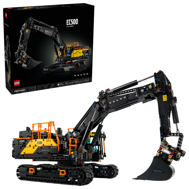 Lego 42215 Technic Volvo EC500 Hybrid Excavator (2359 Pieces)