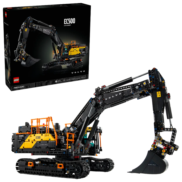 Lego 42215 Technic Volvo EC500 Hybrid Excavator (2359 Pieces)-Construction-LEGO-Toycra