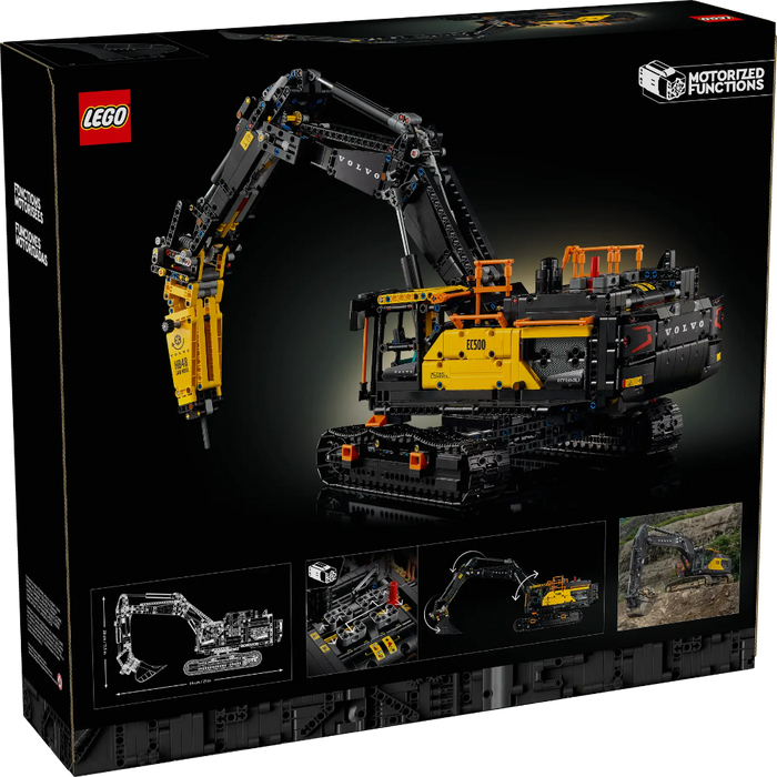 Lego 42215 Technic Volvo EC500 Hybrid Excavator (2359 Pieces)-Construction-LEGO-Toycra
