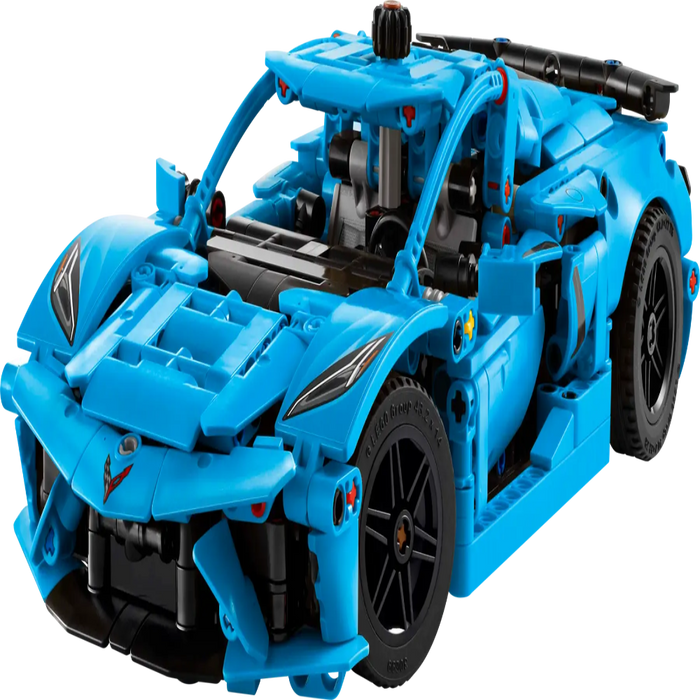 Lego 42217 Technic Chevrolet Corvette Stingray Blue (732 Pieces)-Construction-LEGO-Toycra