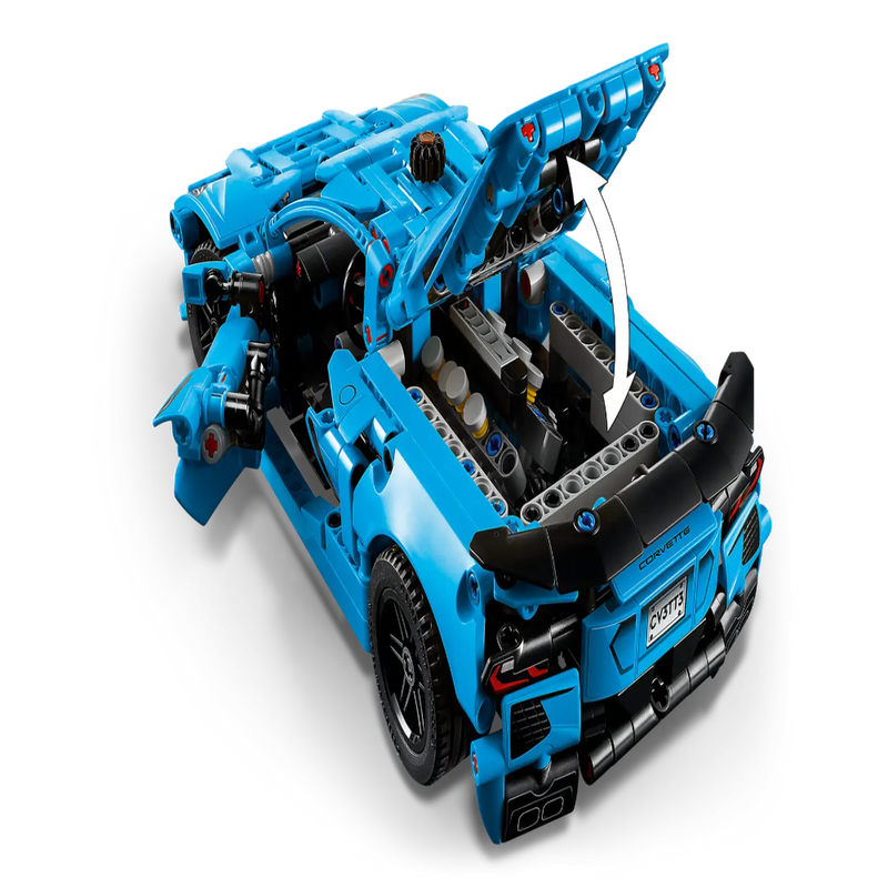 Lego 42217 Technic Chevrolet Corvette Stingray Blue (732 Pieces)