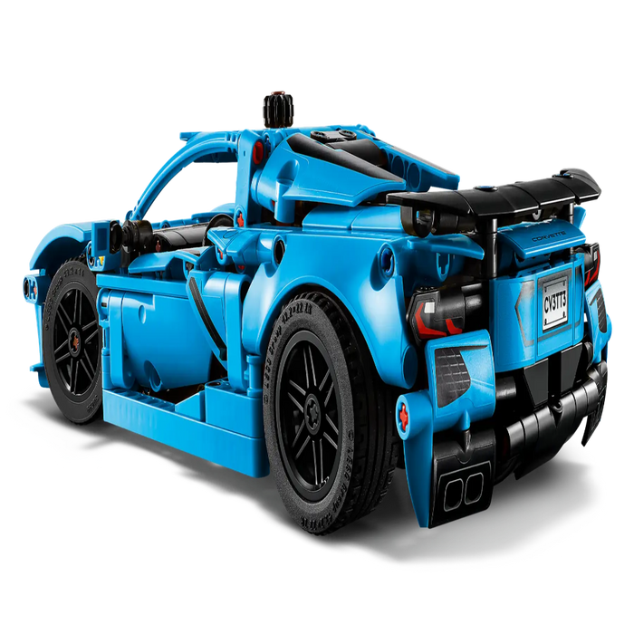 Lego 42217 Technic Chevrolet Corvette Stingray Blue (732 Pieces)-Construction-LEGO-Toycra
