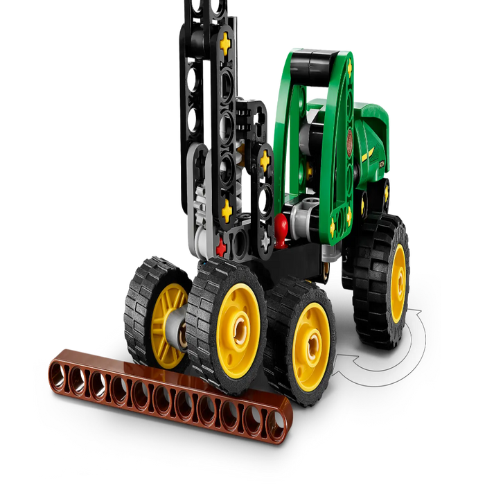 Lego 42218 Technic John Deere 1470H Wheeled Harvester (117 Pieces)-Construction-LEGO-Toycra
