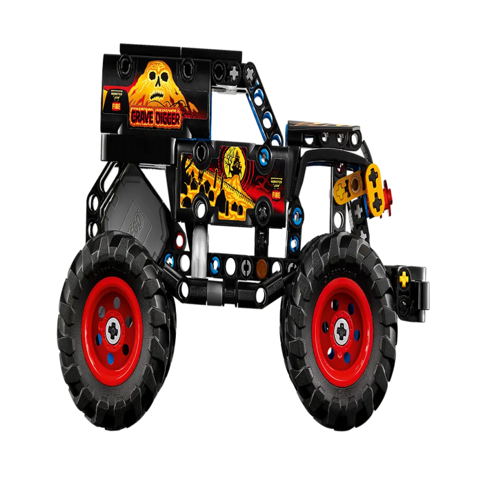 Lego 42219 Technic Monster Jam Grave Digger Fire And Ice (263 Pieces)-Construction-LEGO-Toycra