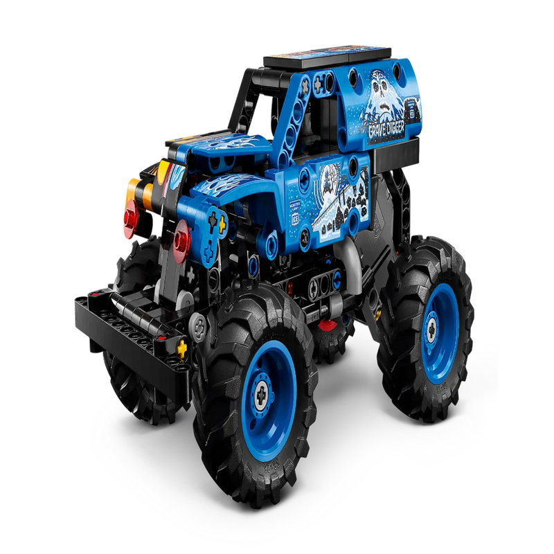 Lego 42219 Technic Monster Jam Grave Digger Fire And Ice (263 Pieces)