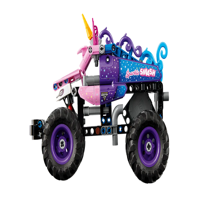 Lego 42220 Technic Monster Jam Sparkle Smash Pull-Back (243 Pieces)