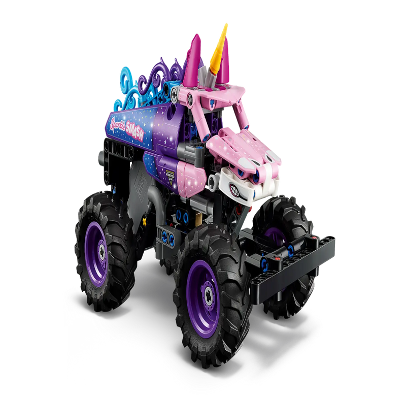 Lego 42220 Technic Monster Jam Sparkle Smash Pull-Back (243 Pieces)