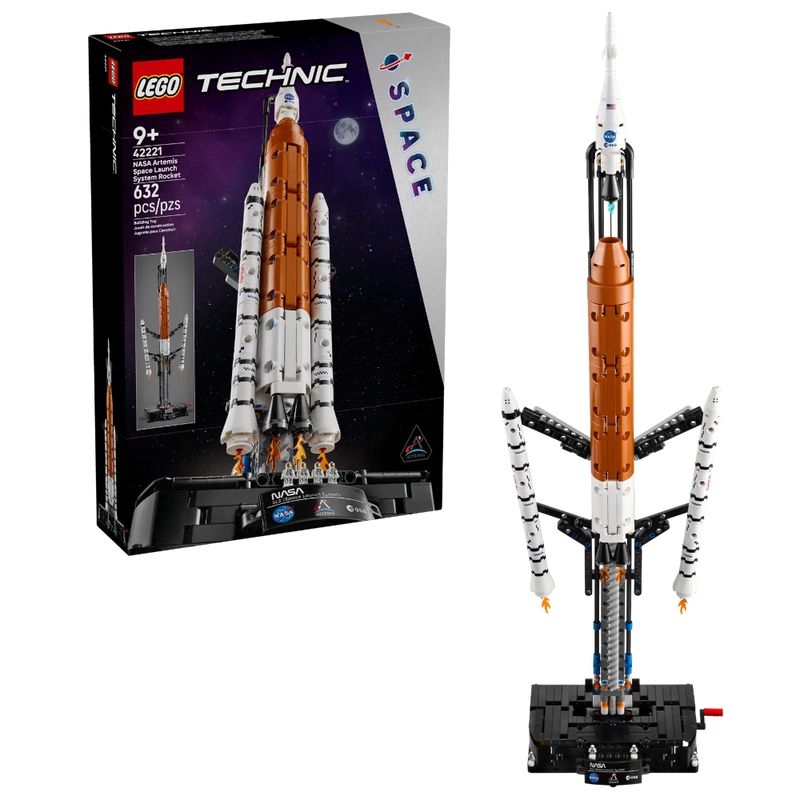 Lego 42221 Technic NASA Artemis Space Launch System Rocket (632 Pieces)