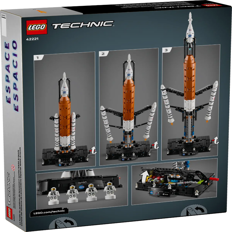 Lego 42221 Technic NASA Artemis Space Launch System Rocket (632 Pieces)